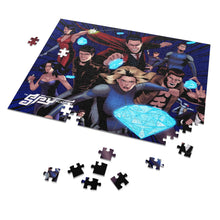 Load image into Gallery viewer, 252 Piece Puzzle from The Spy Academy featuring all our heroes and villains