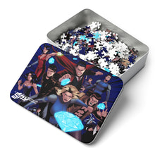 Load image into Gallery viewer, 252 Piece Puzzle from The Spy Academy featuring all our heroes and villains